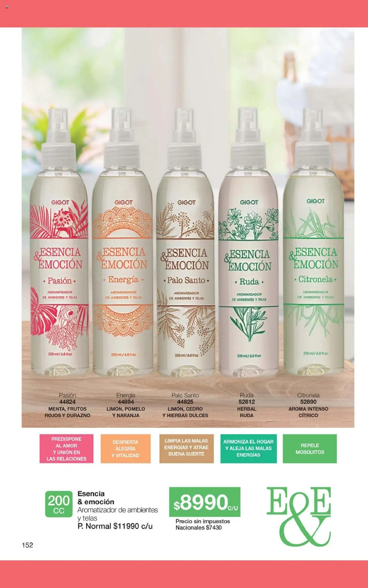 Gigot catálogo │ válido desde el 01.11.2025 | Página: 158 | Productos: Aromatizador, Durazno, Citronela, Pomelo