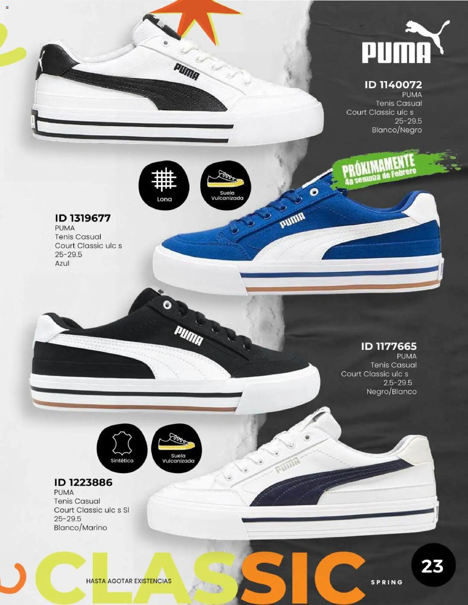 Nuevas ofertas de Price Shoes válidas en toda la República Mexicana desde el 15.02.2026. ¡Encuentra las mejores ofertas en Price Shoes catálogo ! | Página: 23 | Productos: Tenis, Lona