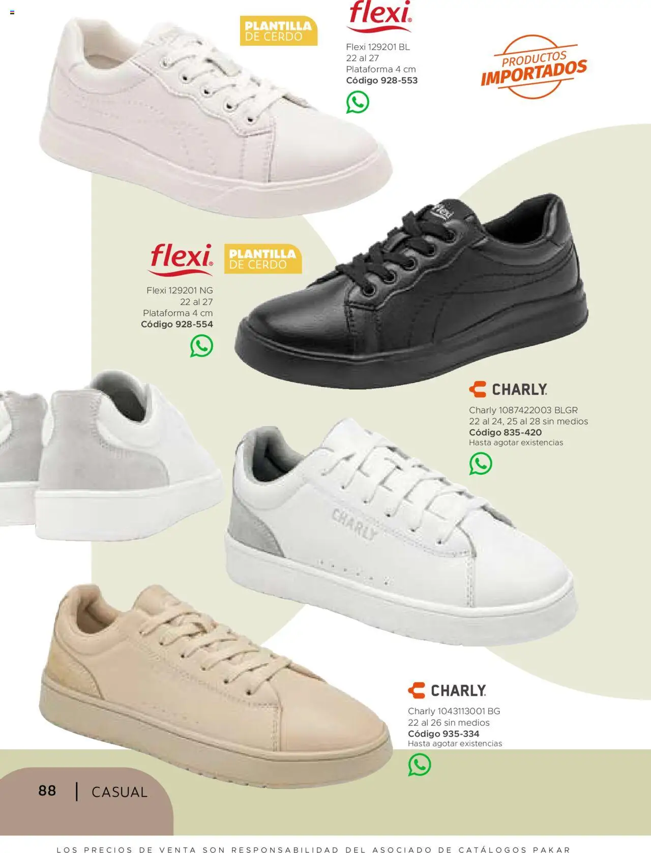 Nuevas ofertas de SC Pakar válidas en toda la República Mexicana desde el 24.07.2025. ¡Encuentra las mejores ofertas en SC Pakar - Catálogo Casual otoño / invierno! | Página: 88 | Productos: Cerdo