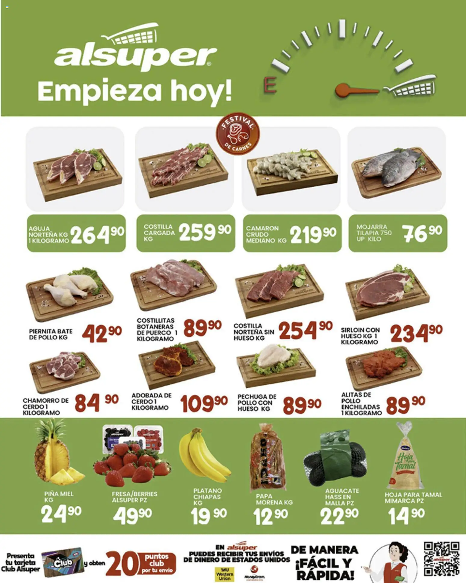 Nuevas ofertas de Alsuper válidas en toda la República Mexicana desde el 30.01.2026. ¡Encuentra las mejores ofertas en Alsuper folleto Saltillo! | Página: 8 | Productos: Pollo, Cerdo, Piña, Malla