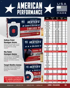 Preview of Cabela's weekly ads valid from 11.08.2025 | Page: 499