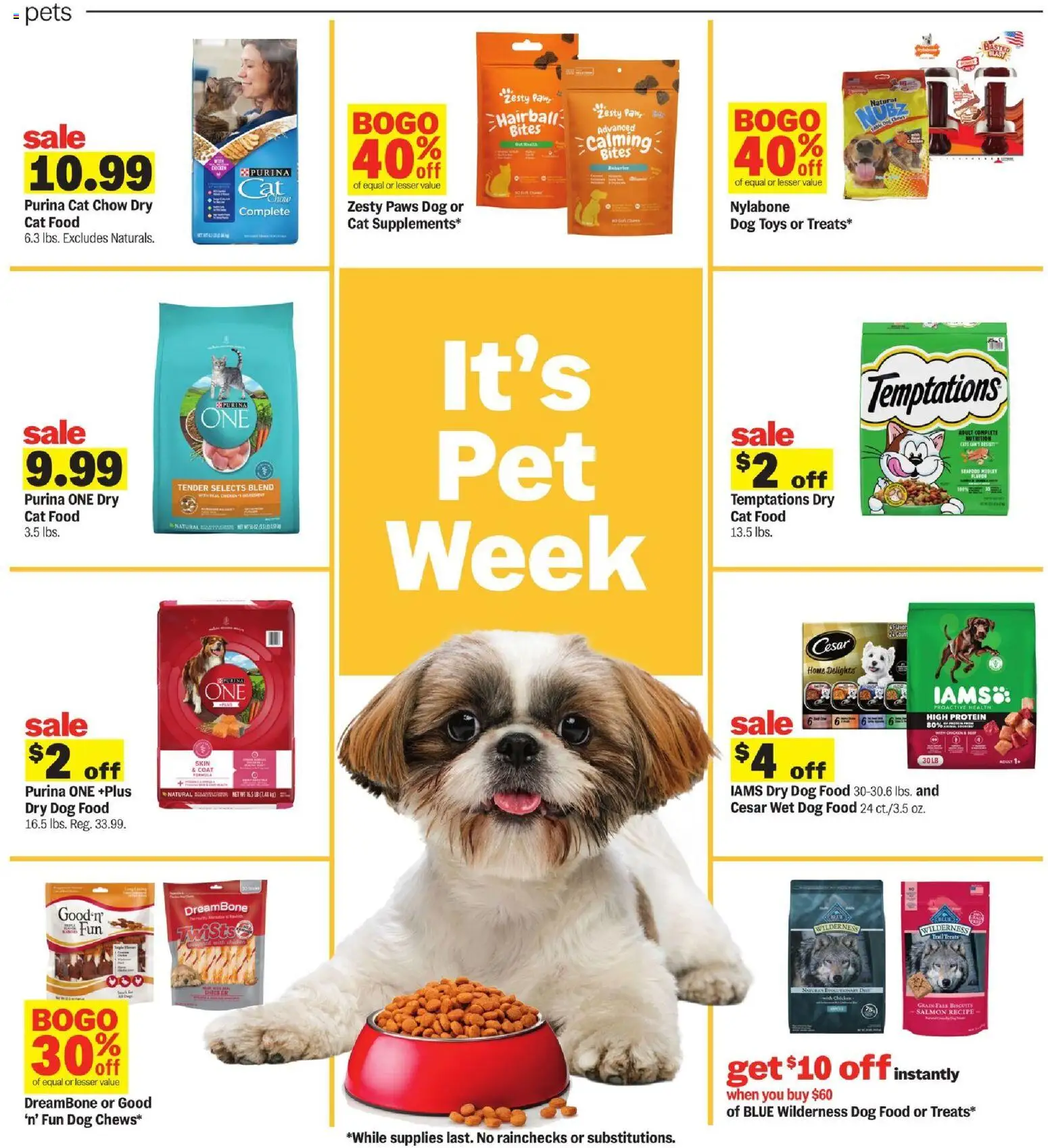 Meijer Weekly Ad - valid from 11.03.2026 | Page: 26 | Products: Dog Food, Cat Food, Coat