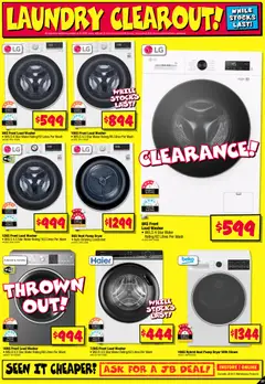Preview of JB Hi-Fi catalogue  - valid from 05.03.2026 | Page: 37 | Products: Water, Laundry, Dryer, Washer