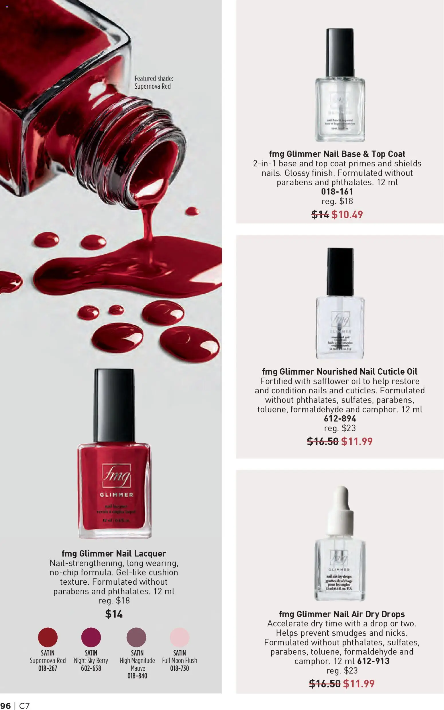 Avon flyer valid from 26.03.2026 | Page: 96 | Products: Nail polish, Oil, Coat