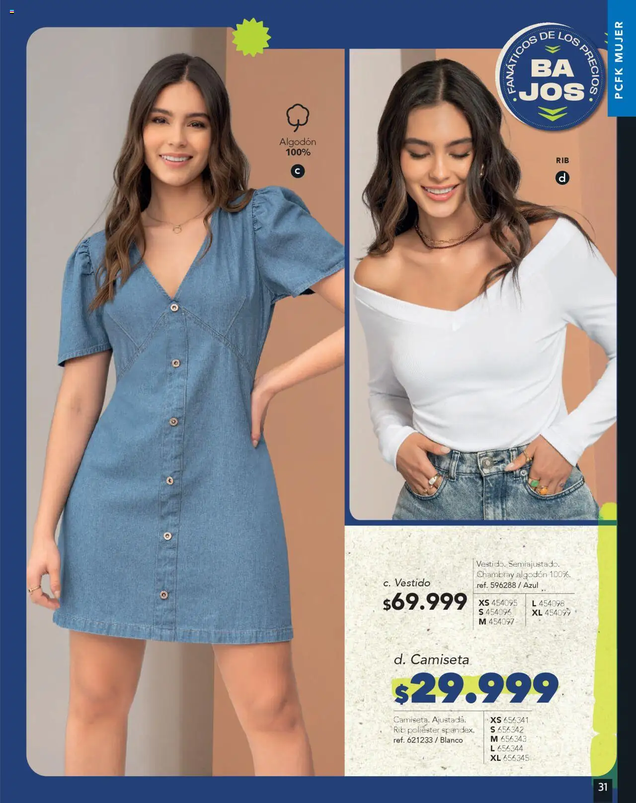Pacifika revista - valida desde el 16.06.2025 | Página: 35 | Productos: Algodón, Camiseta, Vestido