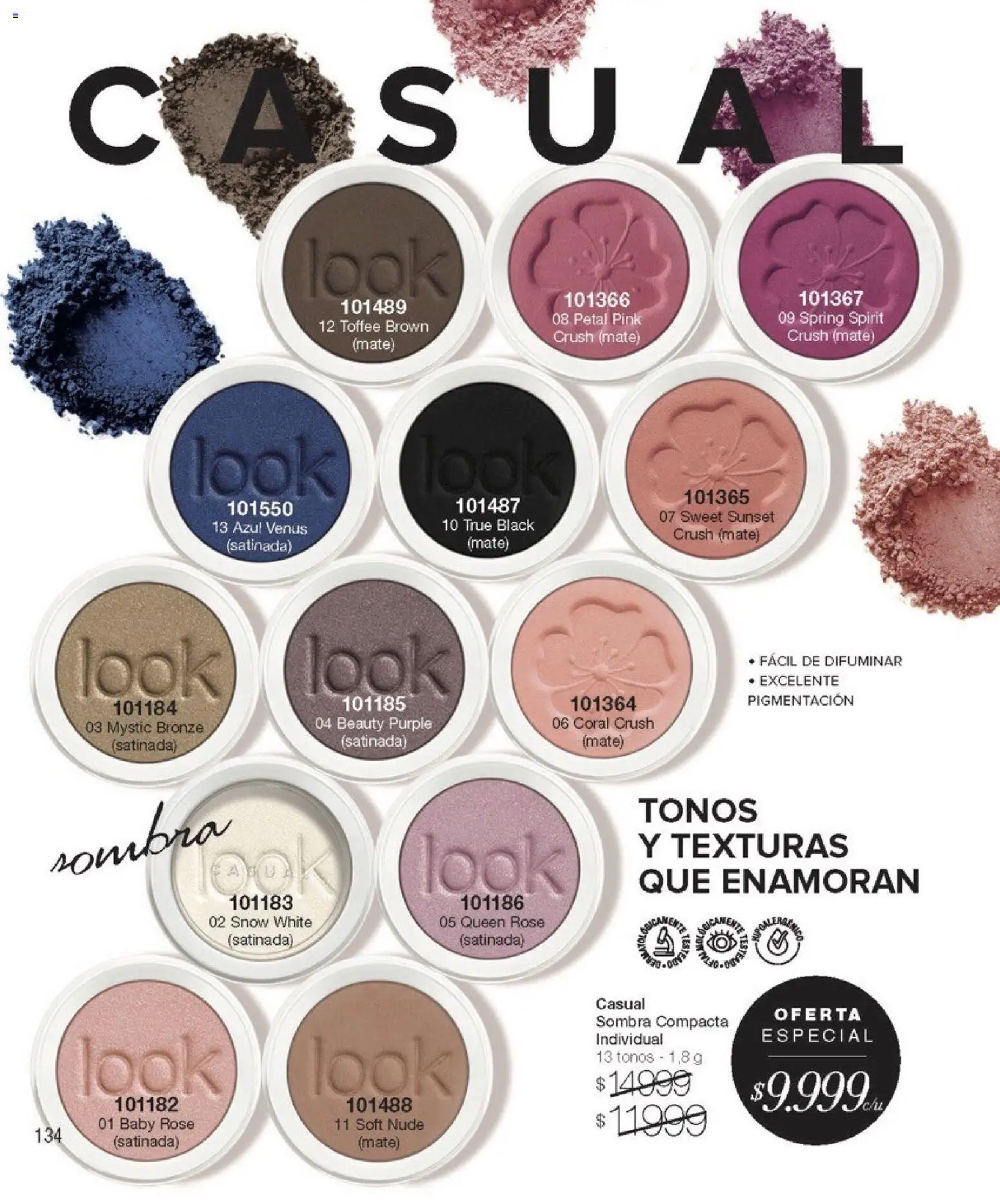 Violetta catálogo │ válido desde el 01.02.2026 | Página: 134 | Productos: Mate, Sombra, Individual