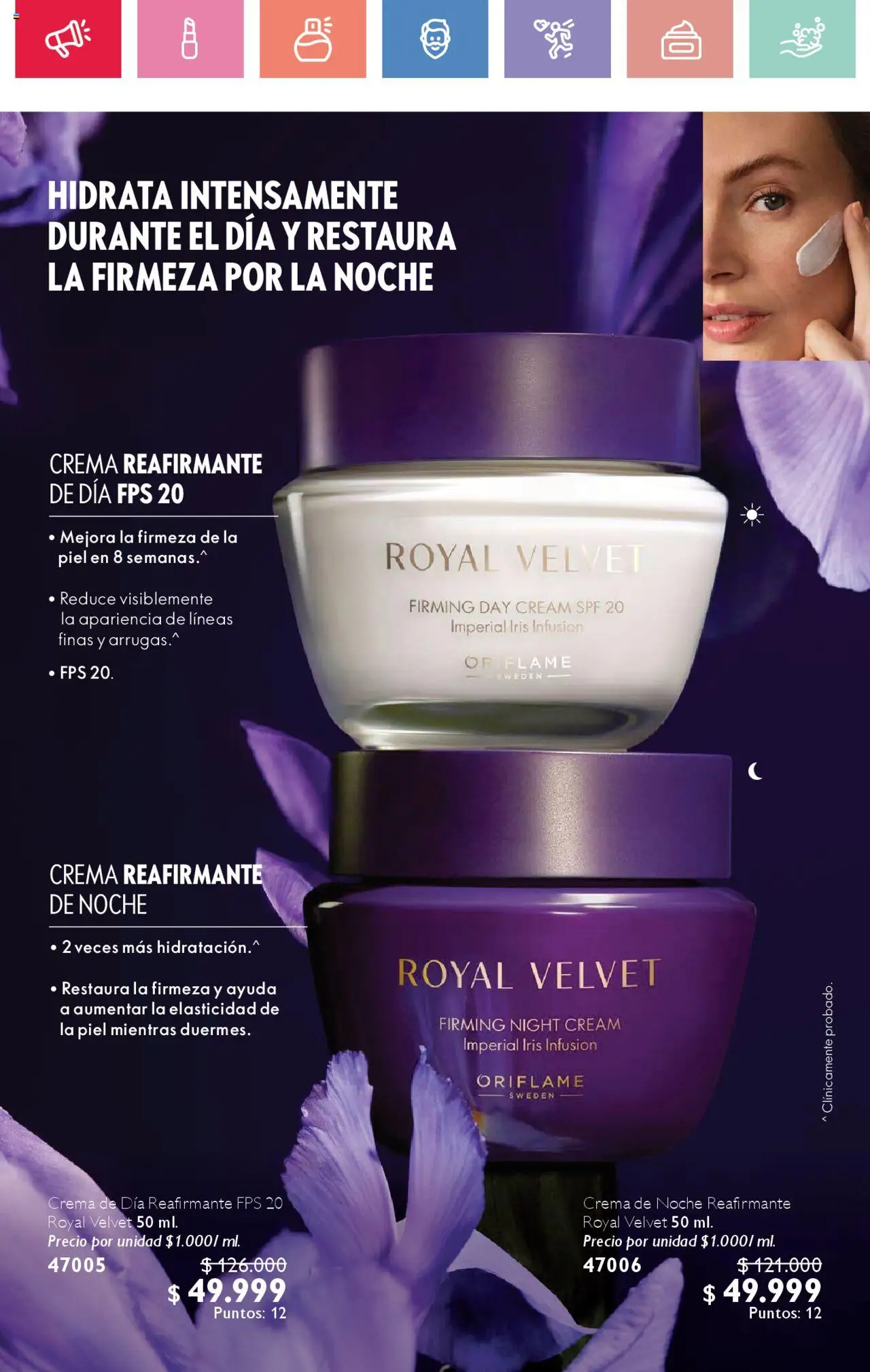 Oriflame revista - valida desde el 02.08.2025 | Página: 128 | Productos: Crema