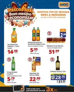 Akki Atacadista ofertas Páscoa - Pré-Visualização do folheto da loja Akki Atacadista, válido de 03.04.2026 | Página: 4