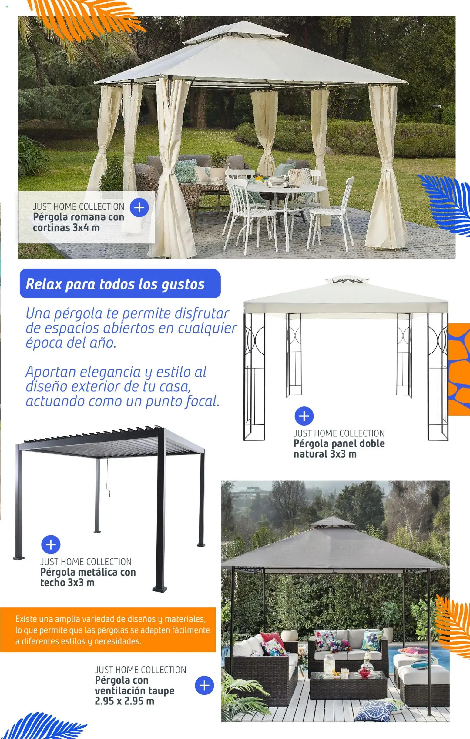 Sodimac catálogo │ válido desde el 18.12.2025 | Página: 17 | Productos: Cortinas, Pérgola, Té