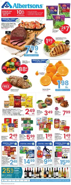 Preview of Albertsons weekly ads valid from 31.12.2025