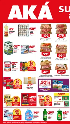 Vista previa de Arteli folleto Aká Super Bodega, nuevo folleto de la tienda, válido en México a partir del 14.04.2026