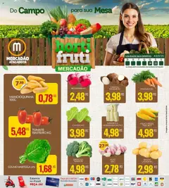 Mercadão Atacadista - Ofertas Hortifruti - Pré-Visualização do folheto da loja Mercadão Atacadista, válido de 14.08.2025