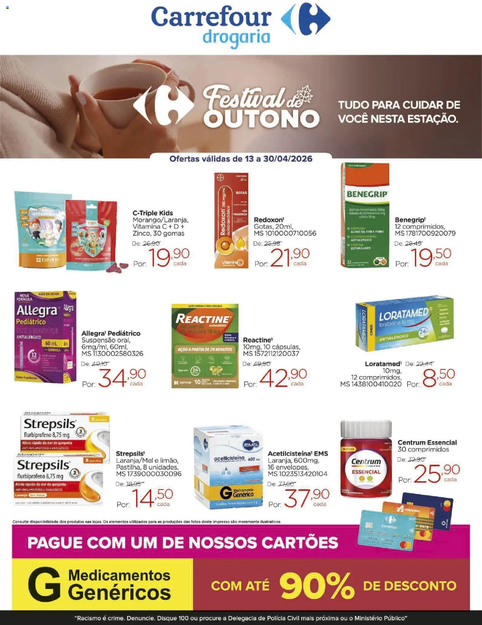 Carrefour Folheto - válido de 13.04.2026 | Página: 1