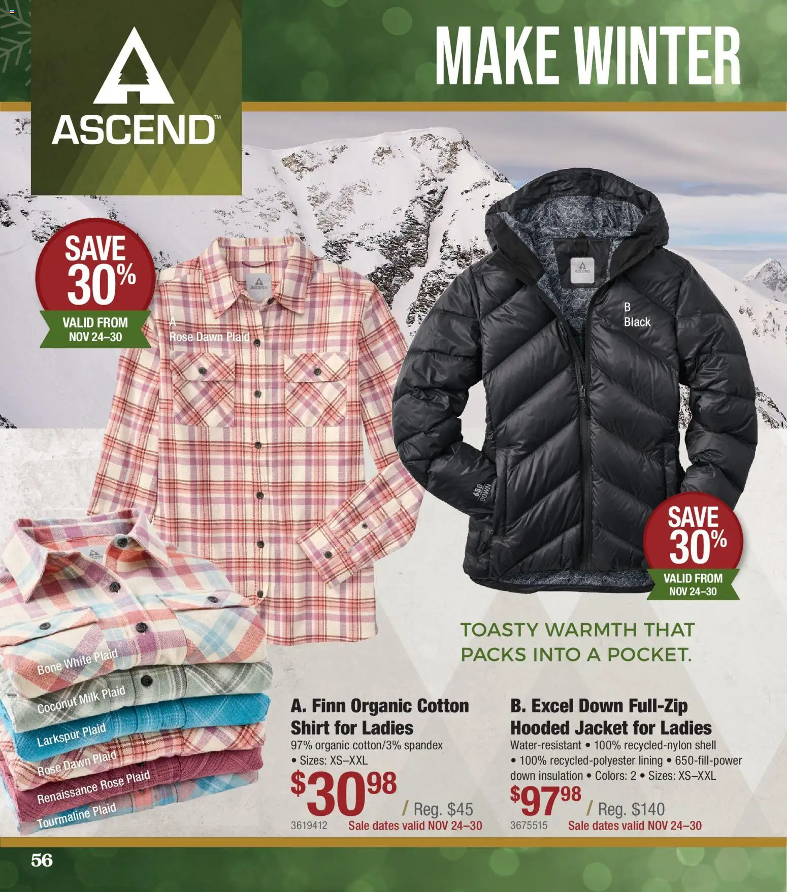 Cabela's Kids' Wishbook 25 - valid from 01.11.2025 | Page: 56 | Products: Milk, Shirt, Jacket