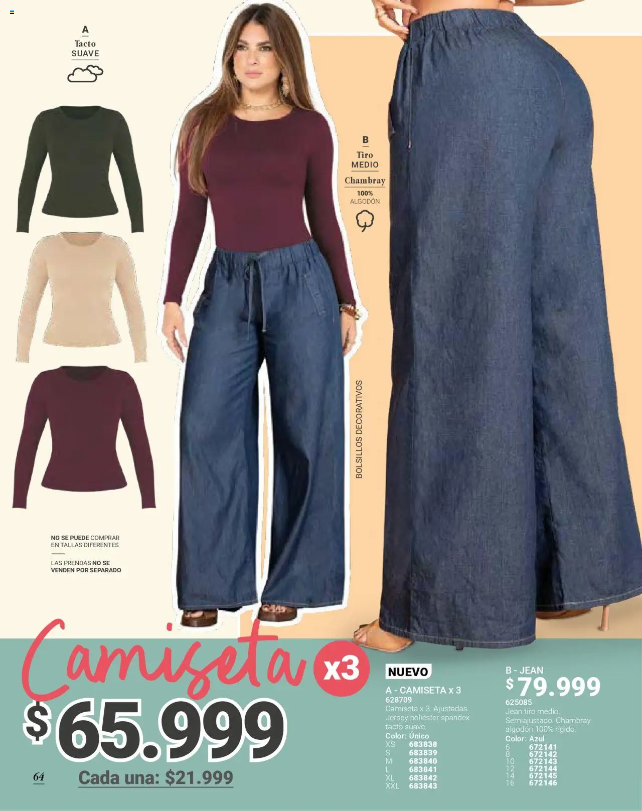 Carmel revista - valida desde el 01.09.2025 | Página: 65 | Productos: Algodón, Jean, Camiseta