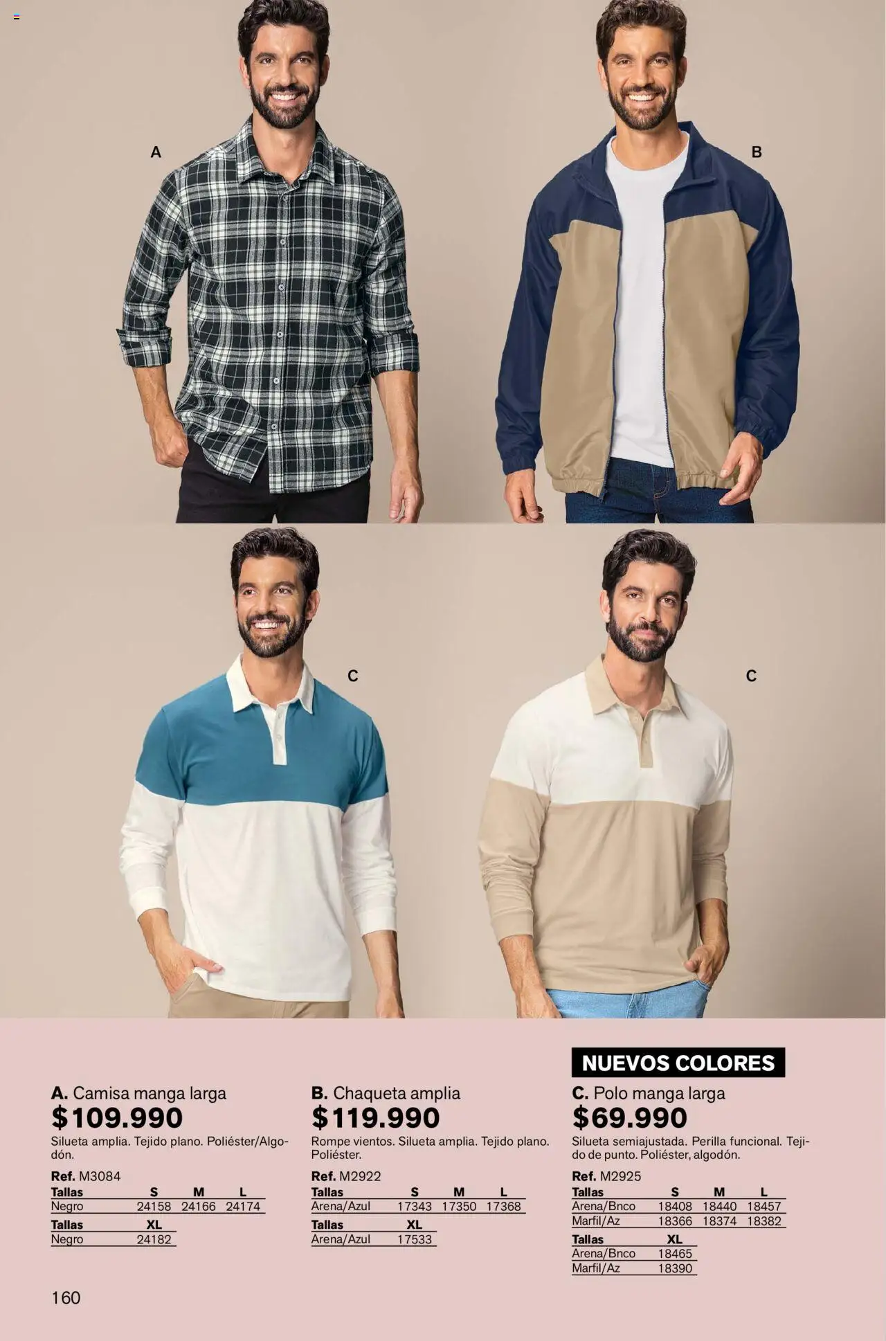 Leonisa revista - valida desde el 12.09.2025 | Página: 160 | Productos: Camisa, Chaqueta
