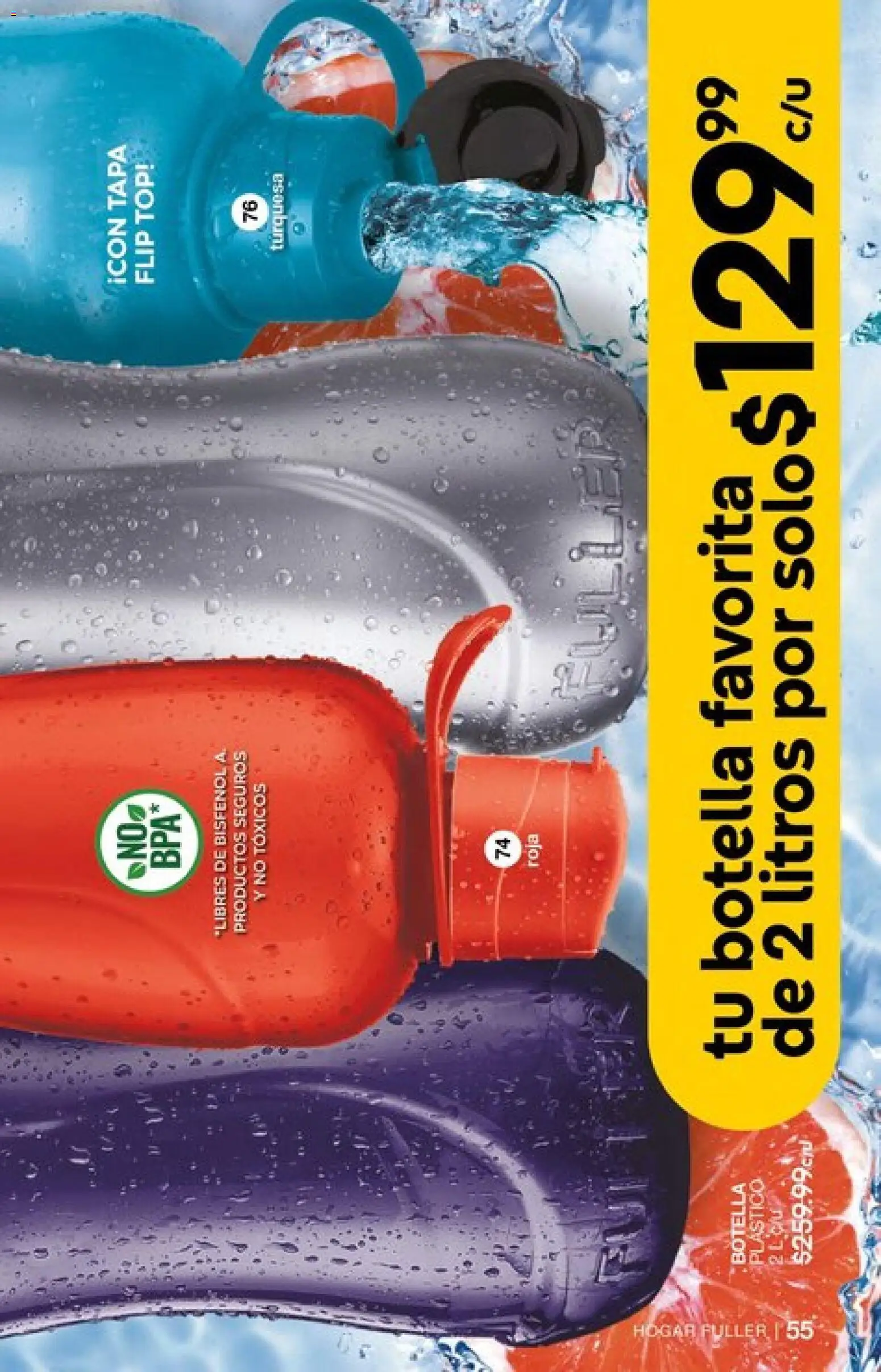 Nuevas ofertas de Fuller válidas en toda la República Mexicana desde el 04.03.2026. ¡Encuentra las mejores ofertas en Fuller campaña 24 2026! | Página: 55 | Productos: Botella, Top