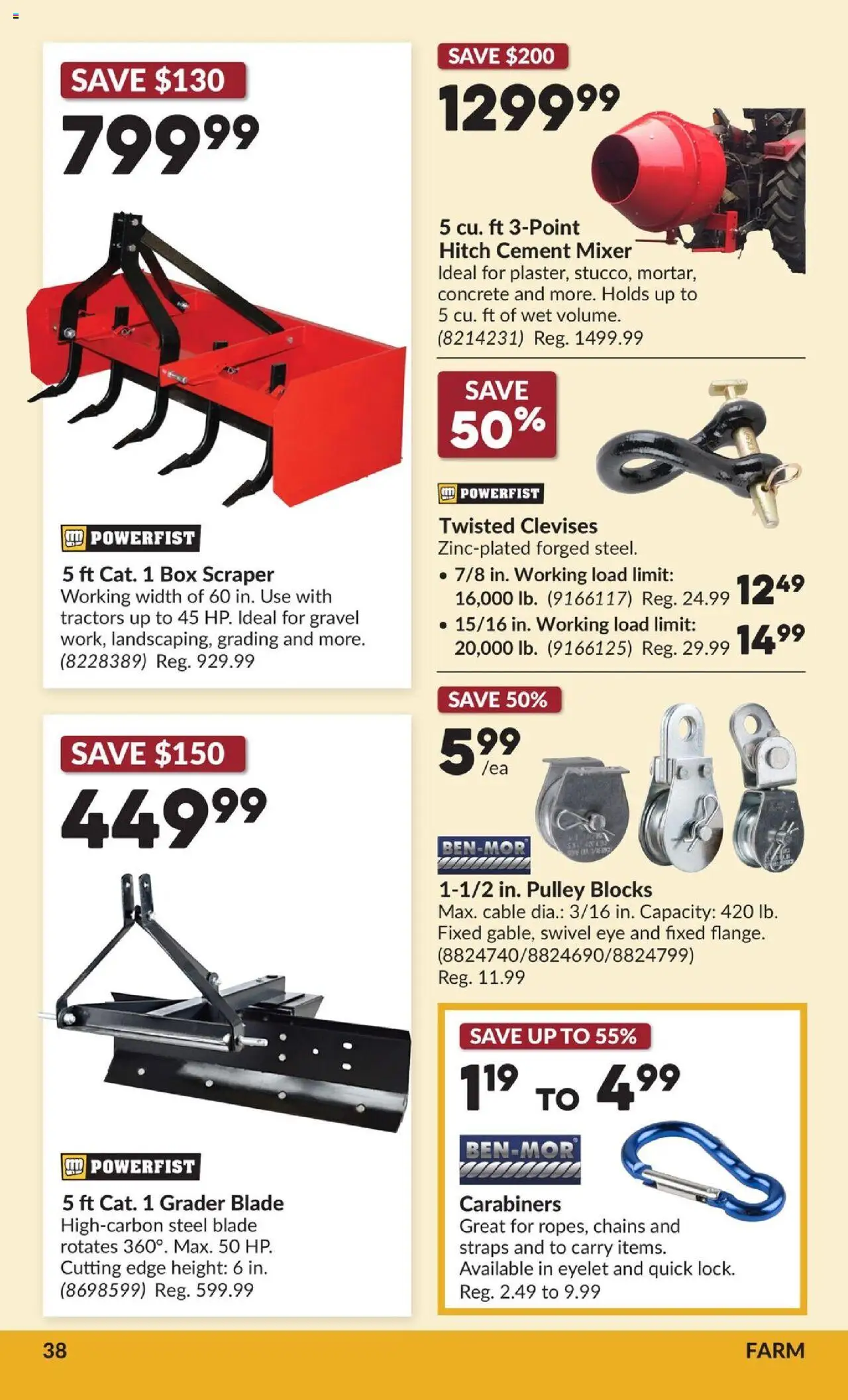 Princess Auto flyer valid from 07.10.2025 | Page: 44 | Products: Cable, Mixer, Box