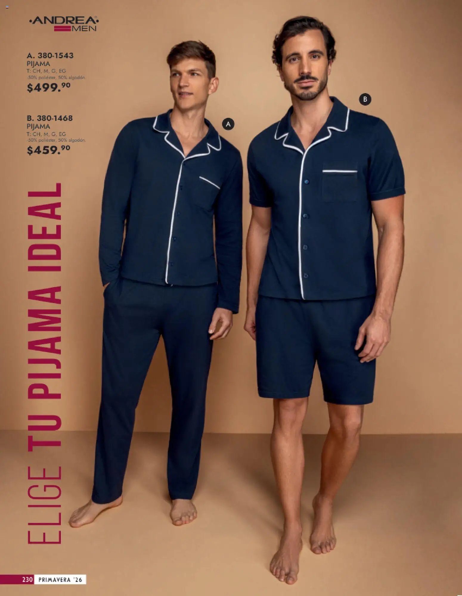 Nuevas ofertas de Andrea válidas en toda la República Mexicana desde el 25.01.2026. ¡Encuentra las mejores ofertas en Andrea catálogo Vestir Caballero ! | Página: 72