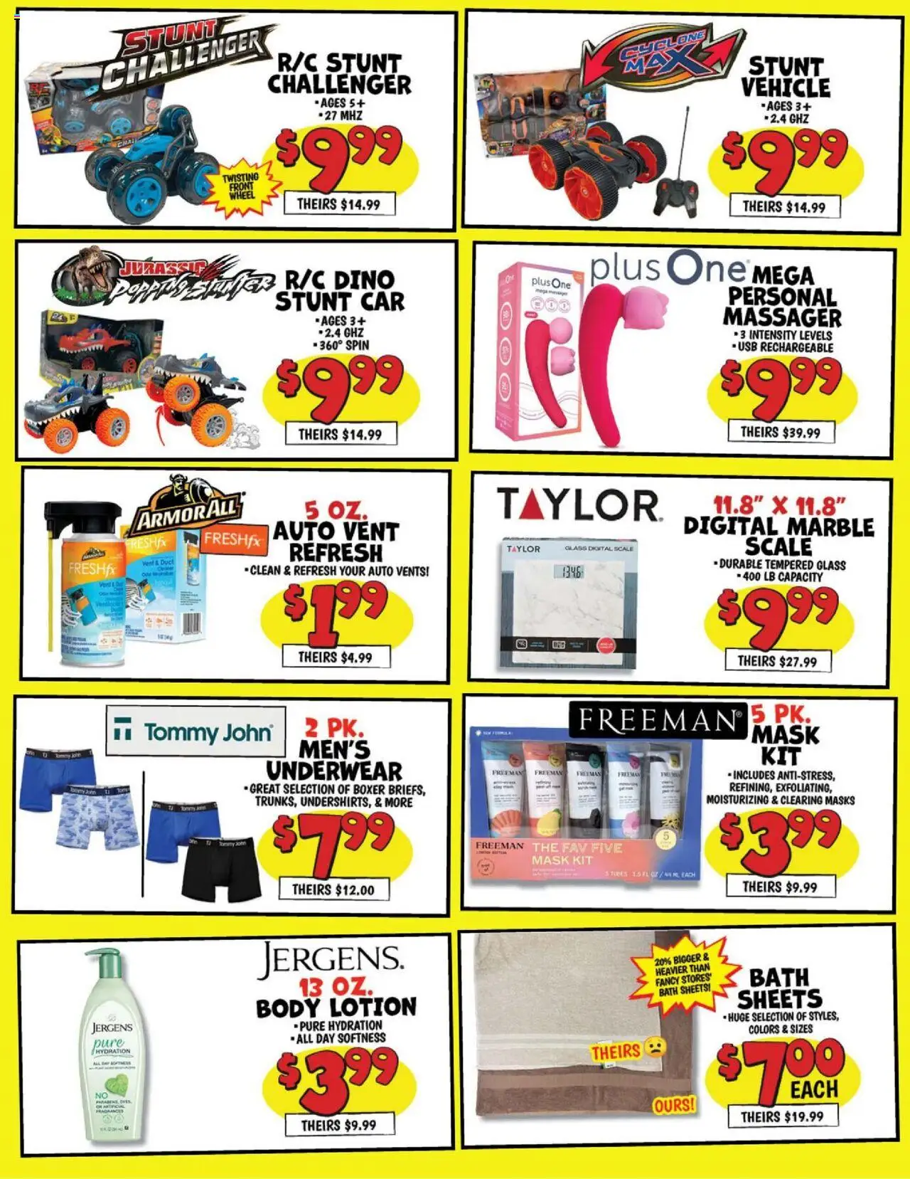 Ollie's Ad - valid from 16.10.2025 | Page: 3 | Products: Bath, Mask, Underwear, Usb