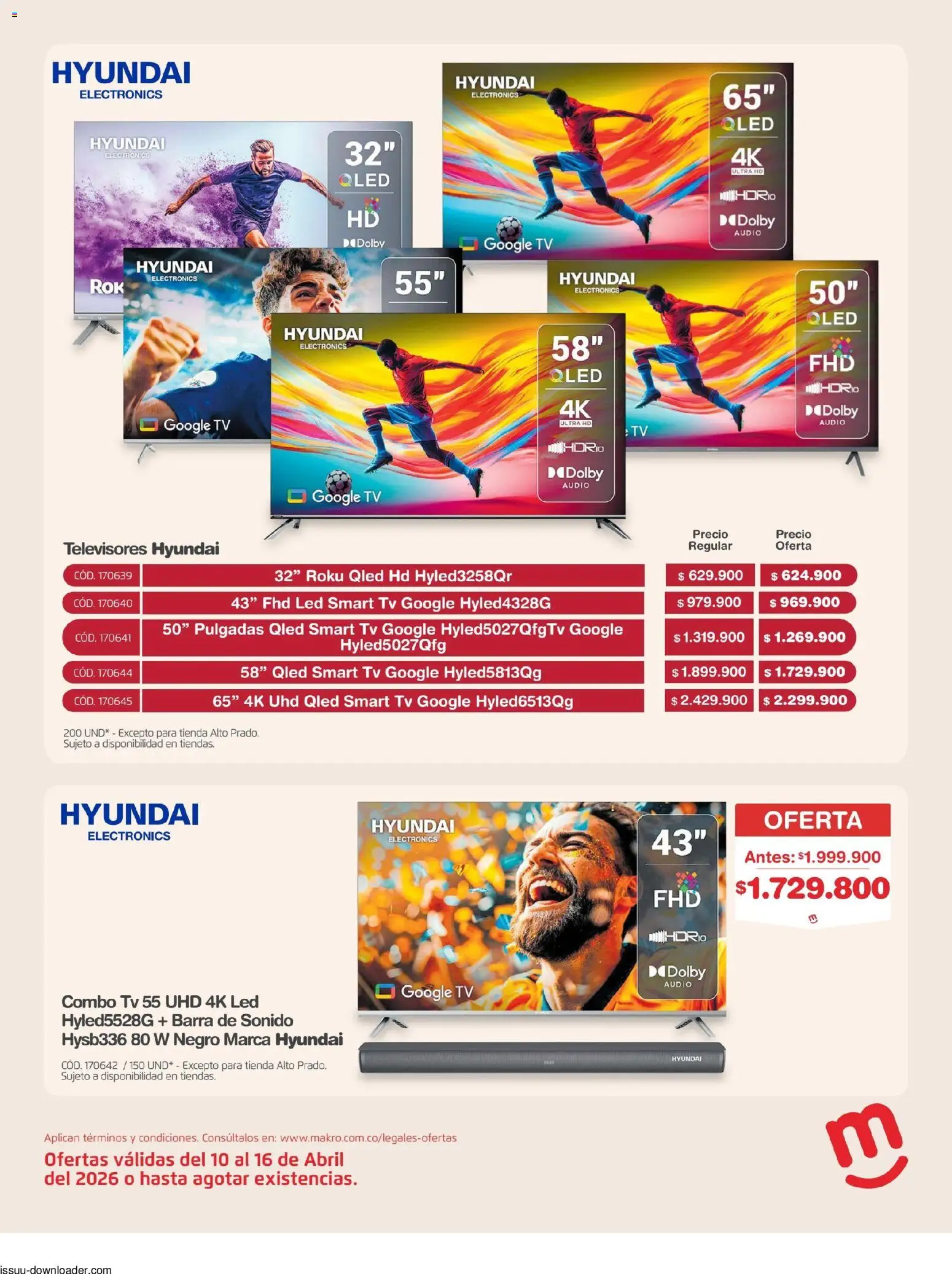 Makro revista - valida desde el 10.04.2026 | Página: 29 | Productos: Audio