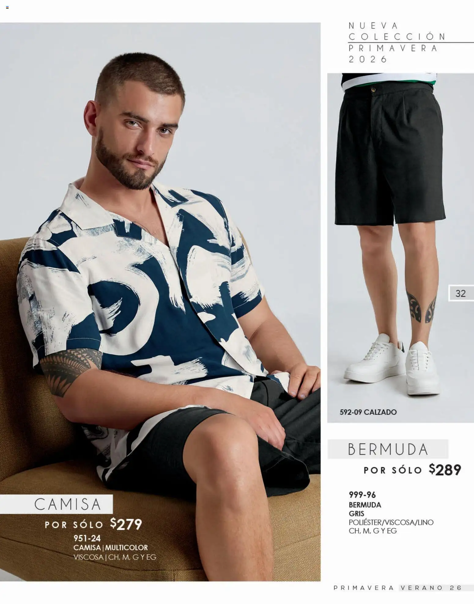 Nuevas ofertas de Cklass válidas en toda la República Mexicana desde el 02.01.2026. ¡Encuentra las mejores ofertas en Cklass catálogo Mens Wear! | Página: 35 | Productos: Camisa, Bermuda