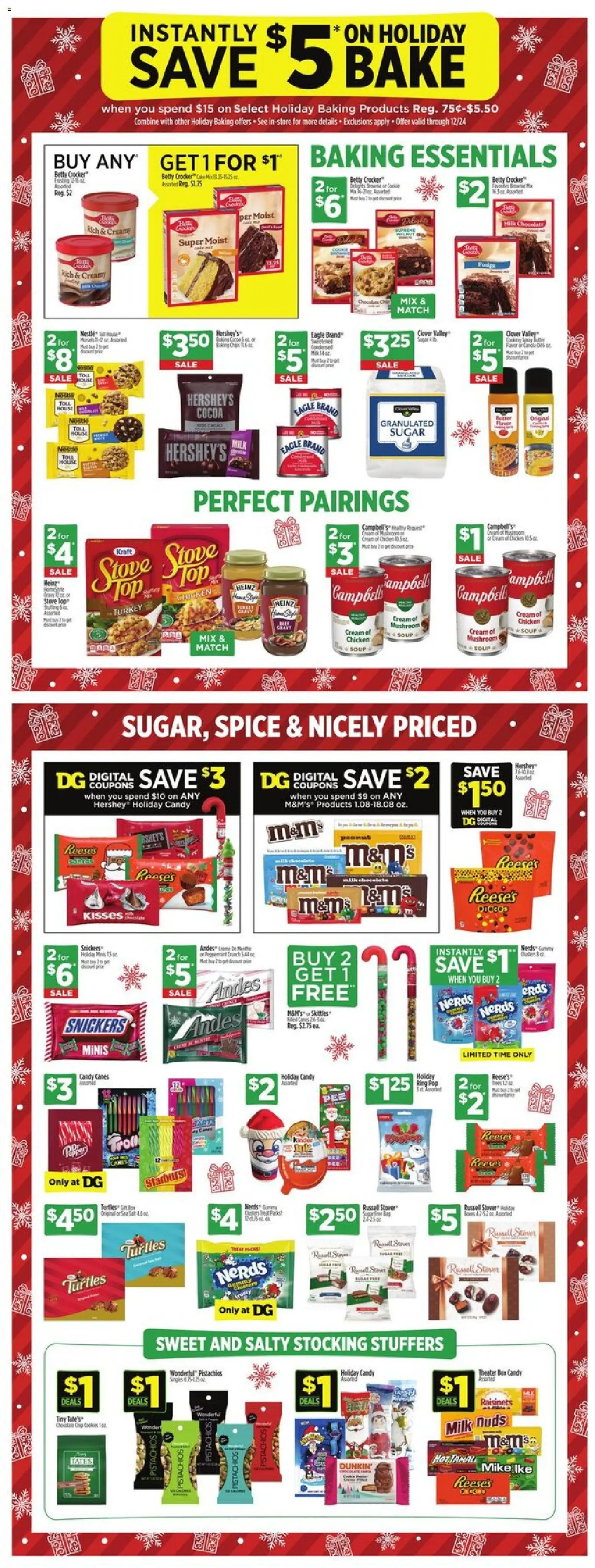 Dollar General Weekly Ad - valid from 07.12.2025 | Page: 10 | Products: Box, Ring, Sugar, Stove
