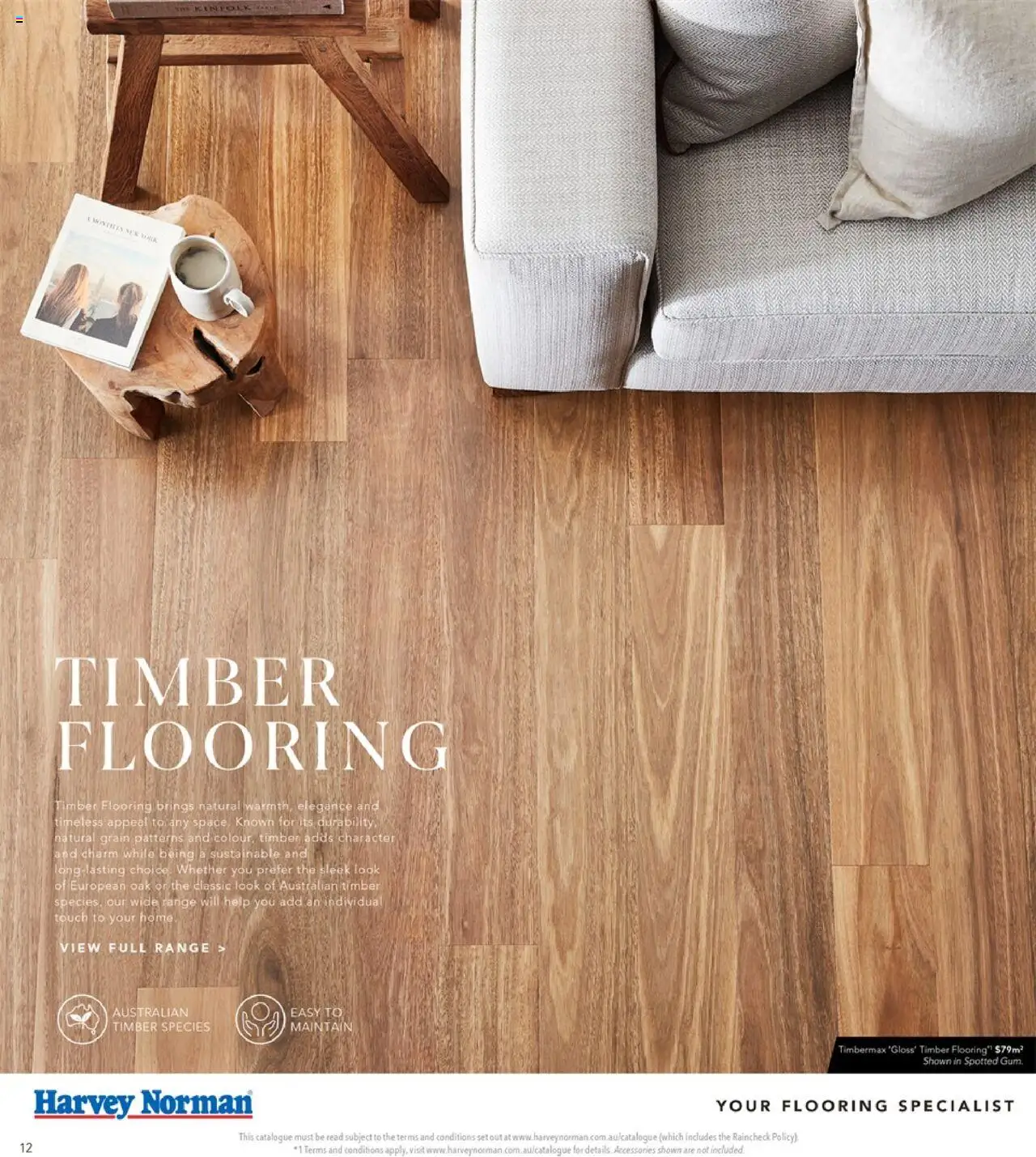 Harvey Norman catalogue - valid from 07.08.2025 | Page: 12 | Products: Sustainable, Flooring, Accessories