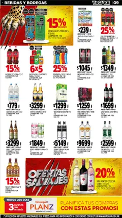 Yaguar - Córdoba │ válido desde el 04.08.2025 | Página: 9 | Productos: Vodka, Polvo, Agua, Vino