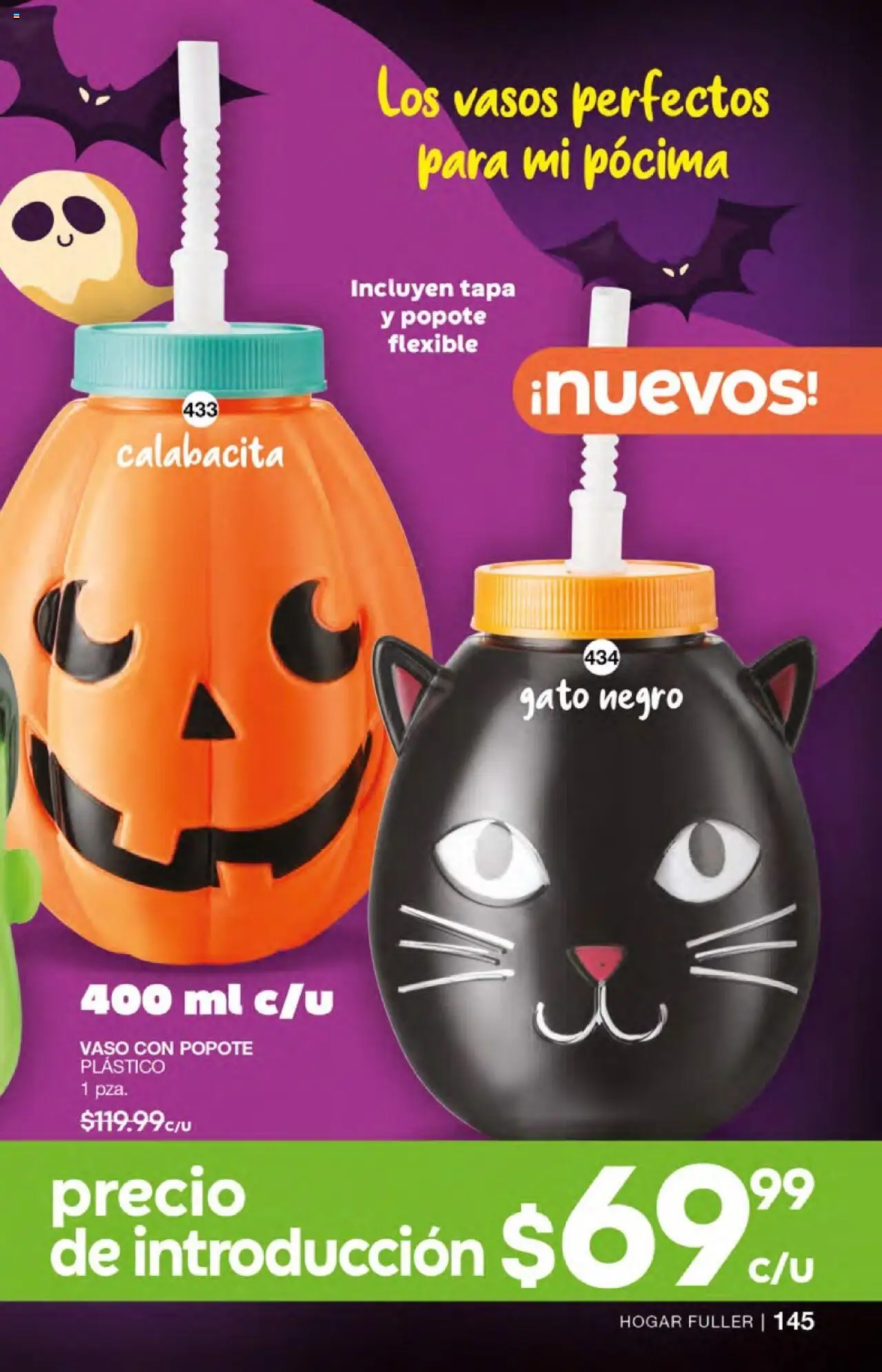 Nuevas ofertas de Fuller válidas en toda la República Mexicana desde el 01.10.2025. ¡Encuentra las mejores ofertas en Fuller - Campaña 13 2025! | Página: 145 | Productos: Flexible, Vasos