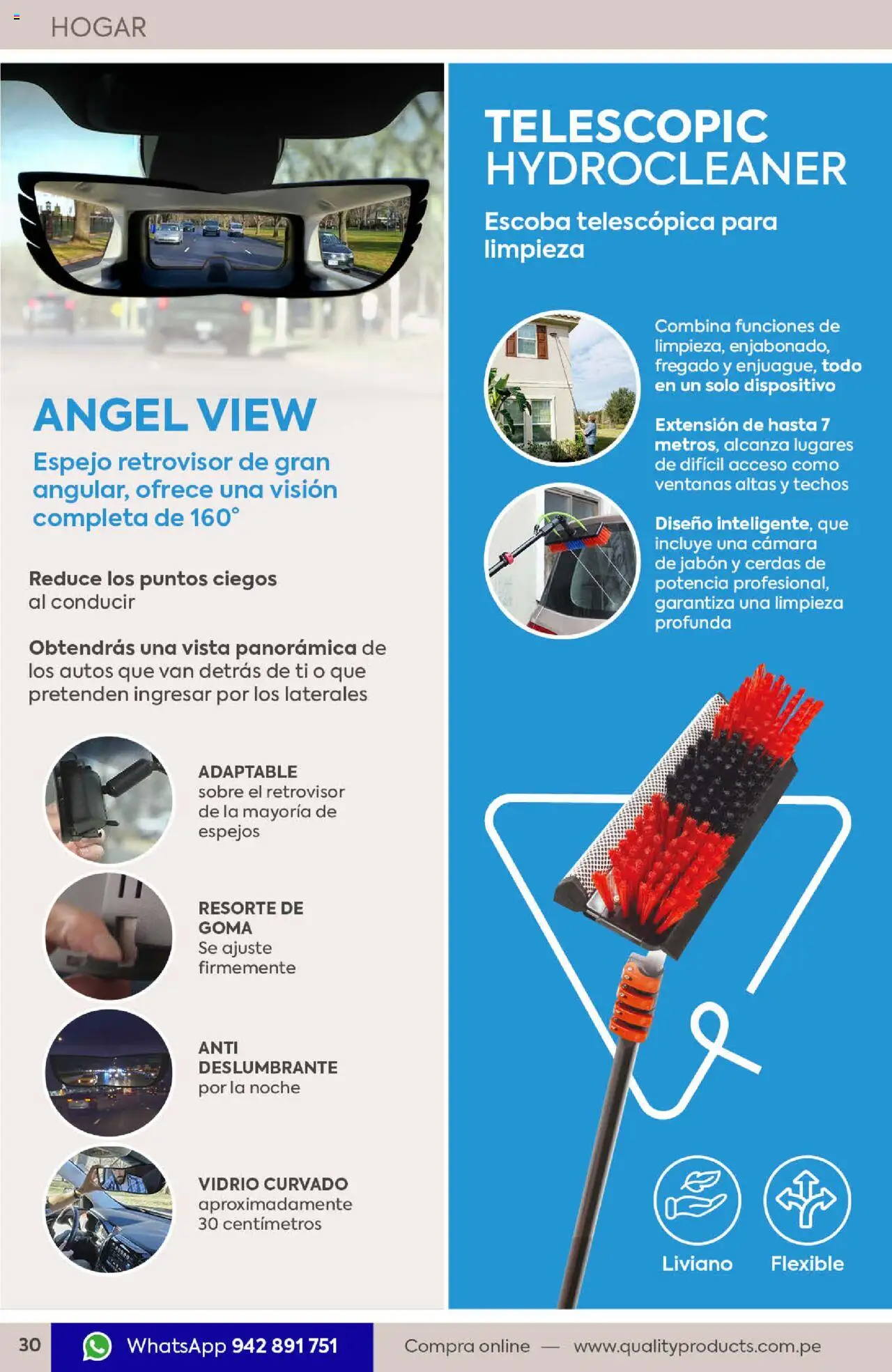 Catálogo Quality Products válido desde 01.07.2025 | Página: 30 | Productos: Jabón, Espejo, Cámara