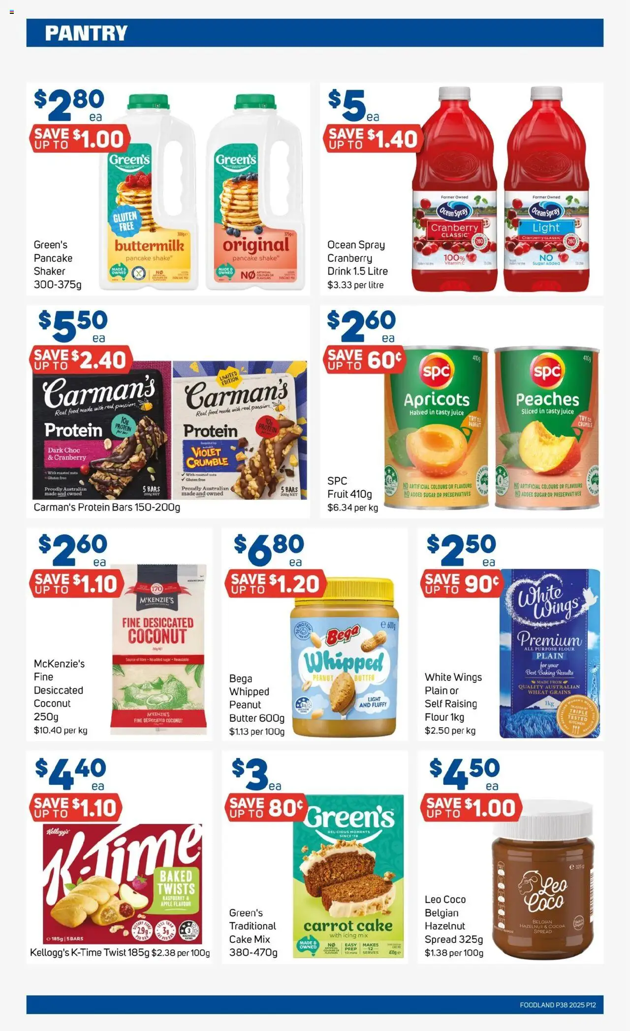 Foodland catalogue - valid from 17.09.2025 | Page: 12 | Products: Cocoa, Nuts, Wheat, Vitamin