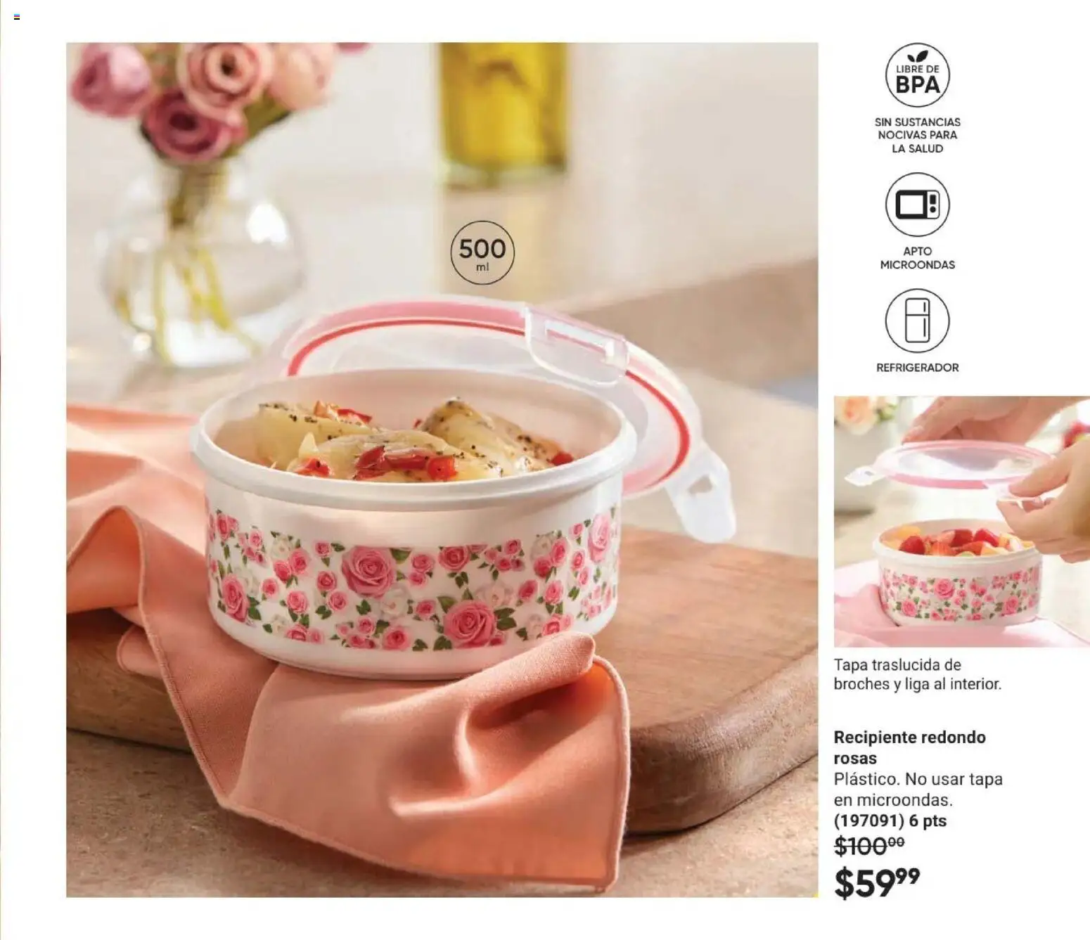 Nuevas ofertas de AVON válidas en toda la República Mexicana desde el 02.04.2026. ¡Encuentra las mejores ofertas en AVON Casa & Estilo 6 2026! | Página: 29 | Productos: Refrigerador, Microondas, Liga