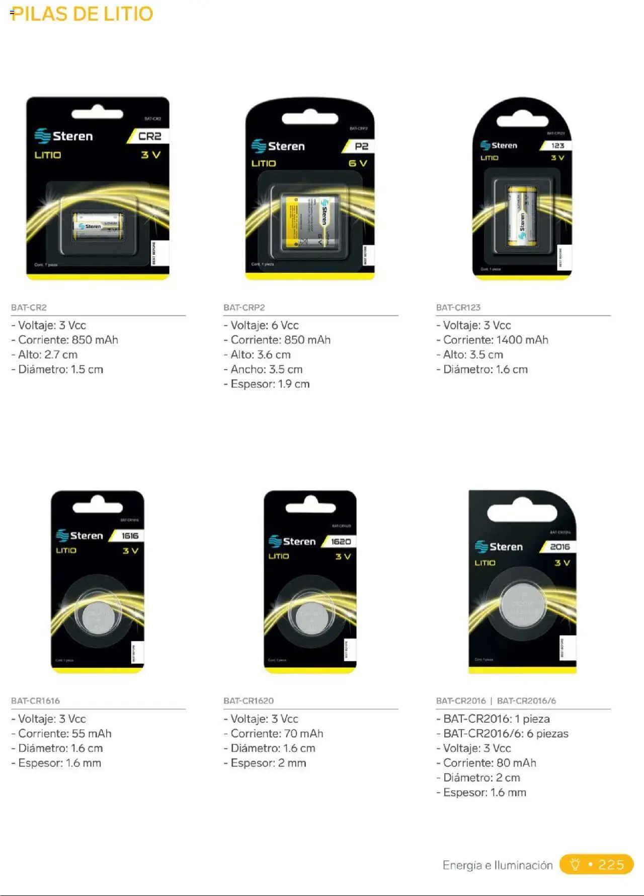 Nuevas ofertas de Steren válidas en toda la República Mexicana desde el 01.01.2025. ¡Encuentra las mejores ofertas en Steren catálogo! | Página: 243 | Productos: Pilas