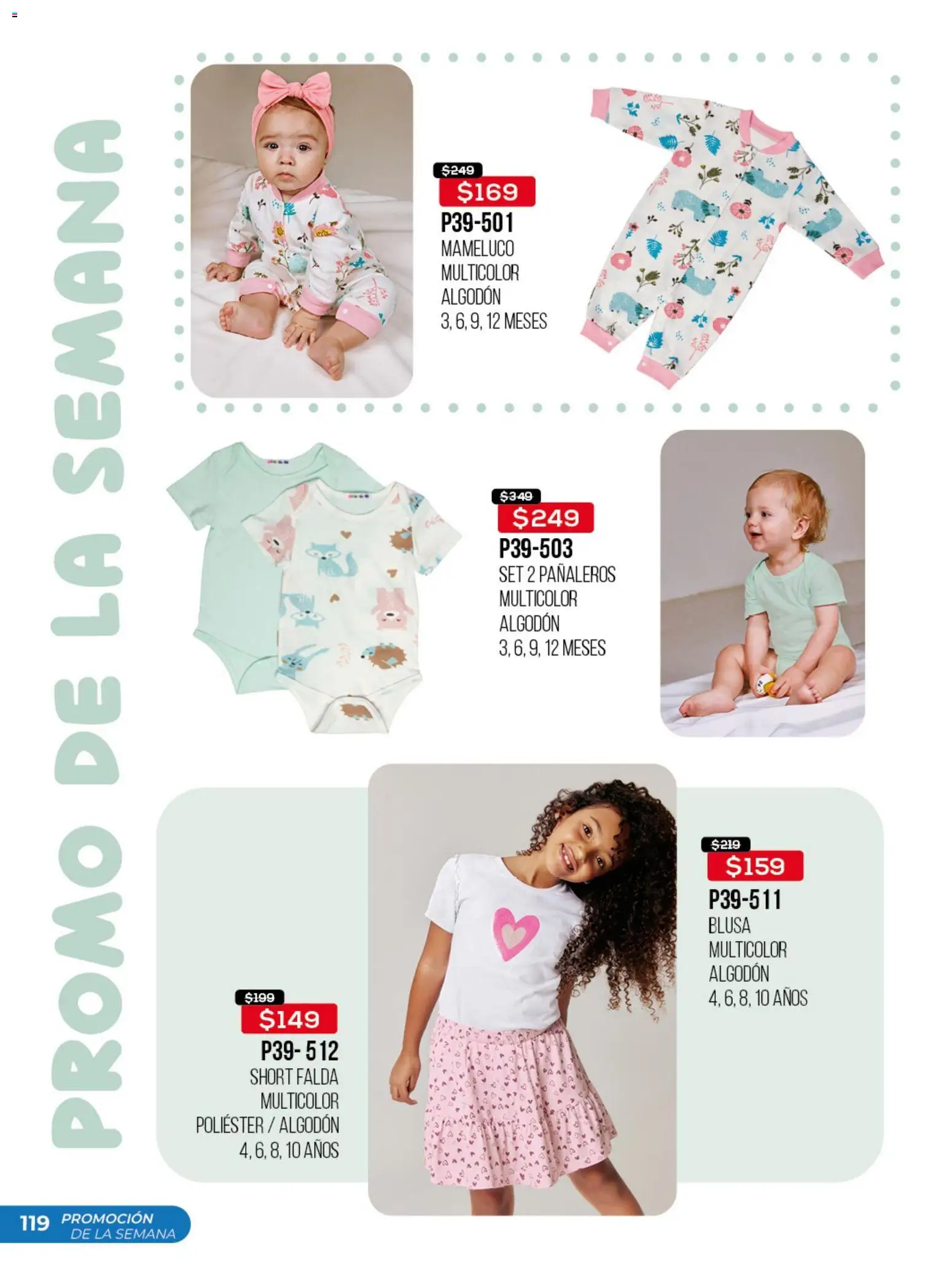 Nuevas ofertas de Cklass válidas en toda la República Mexicana desde el 30.03.2026. ¡Encuentra las mejores ofertas en Cklass catálogo Promo semanal! | Página: 120 | Productos: Algodón, Falda, Short, Mameluco