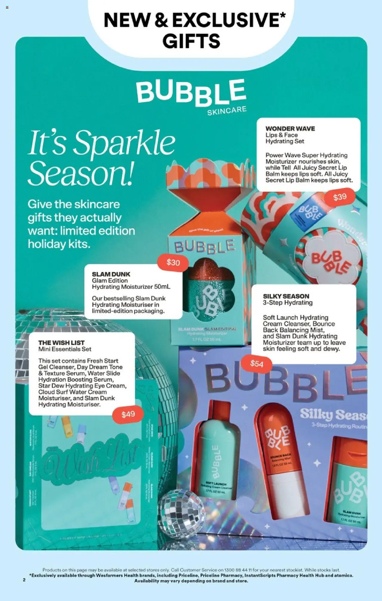 Priceline Pharmacy catalogue - valid from 16.10.2025 | Page: 2 | Products: Moisturiser, Cream, Water