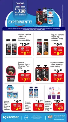 Semar Supermercado ofertas Danone - Pré-Visualização do folheto da loja Semar Supermercado, válido de 02.04.2026