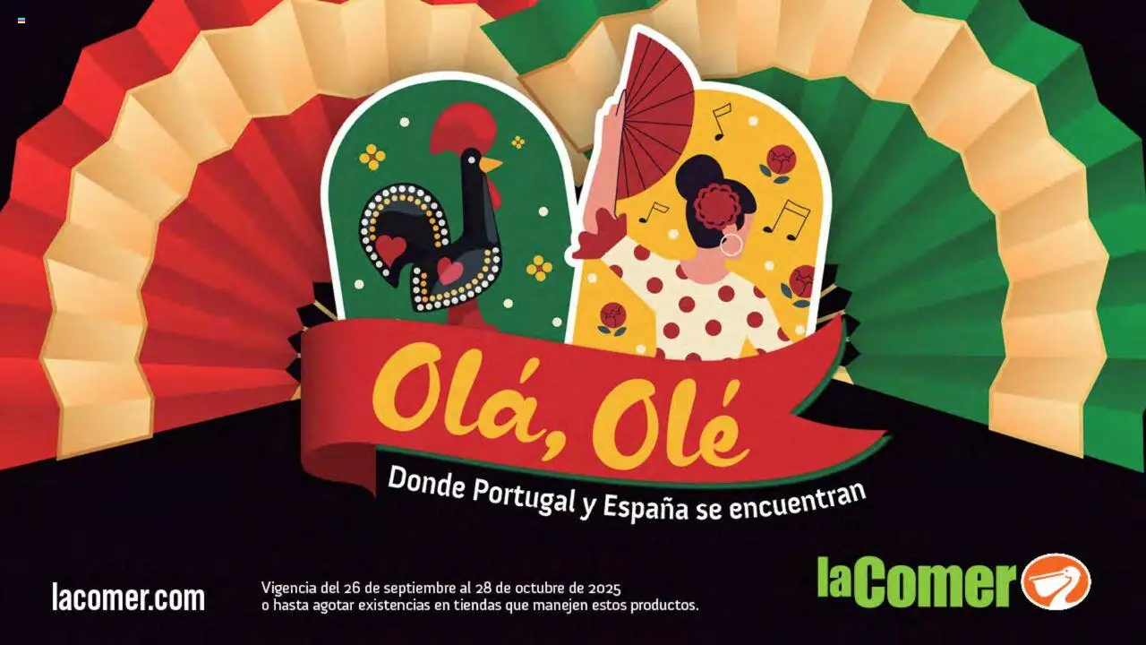 Nuevas ofertas de La Comer válidas en toda la República Mexicana desde el 26.09.2025. ¡Encuentra las mejores ofertas en La Comer folleto Olá, Olé! | Página: 1