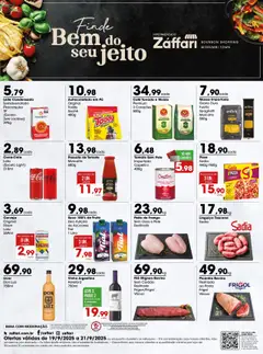 Zaffari - Ofertas Final de Semana - SP - Pré-Visualização do folheto da loja Zaffari, válido de 19.09.2025