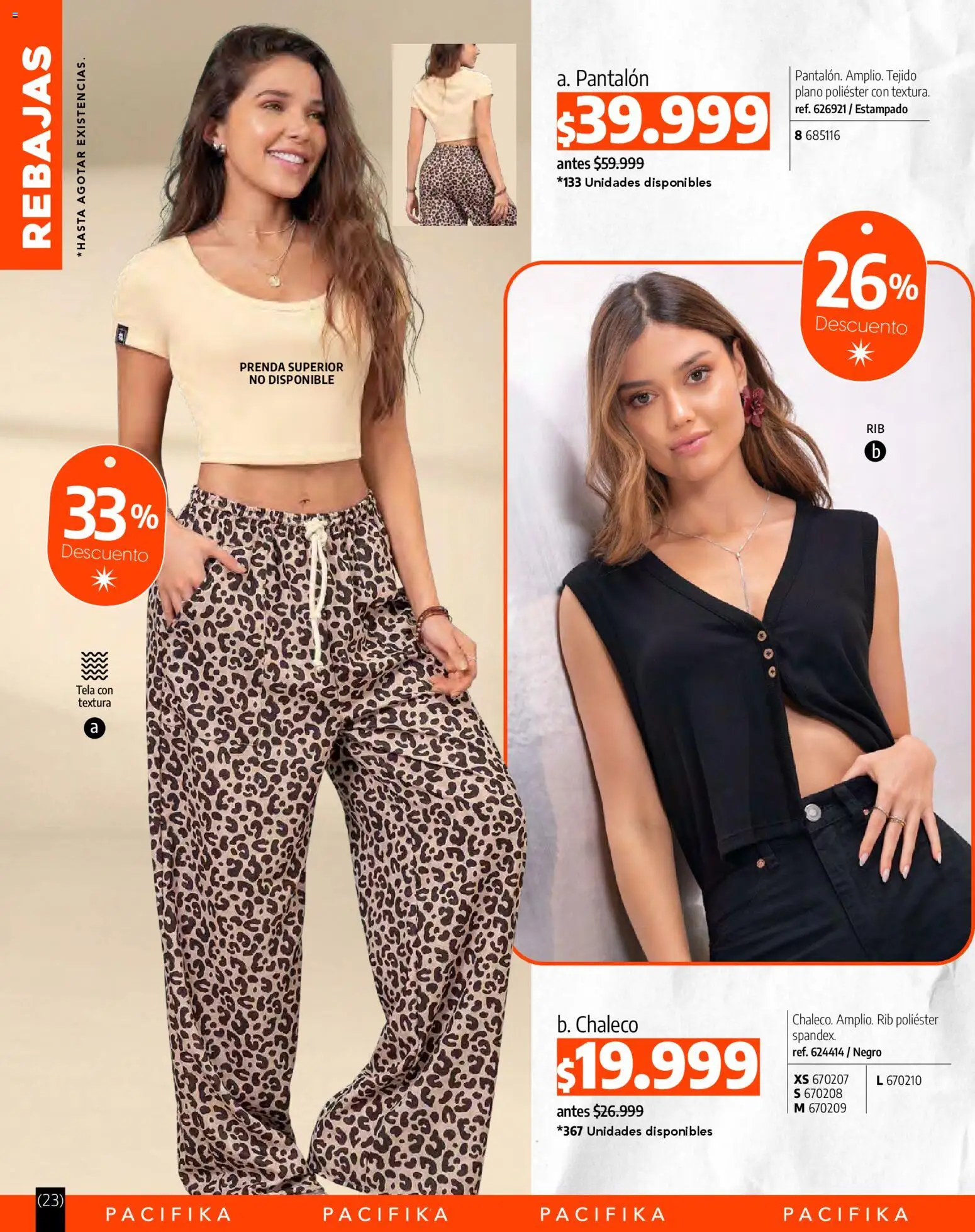 Pacifika revista - valida desde el 01.01.2026 | Página: 244 | Productos: Chaleco