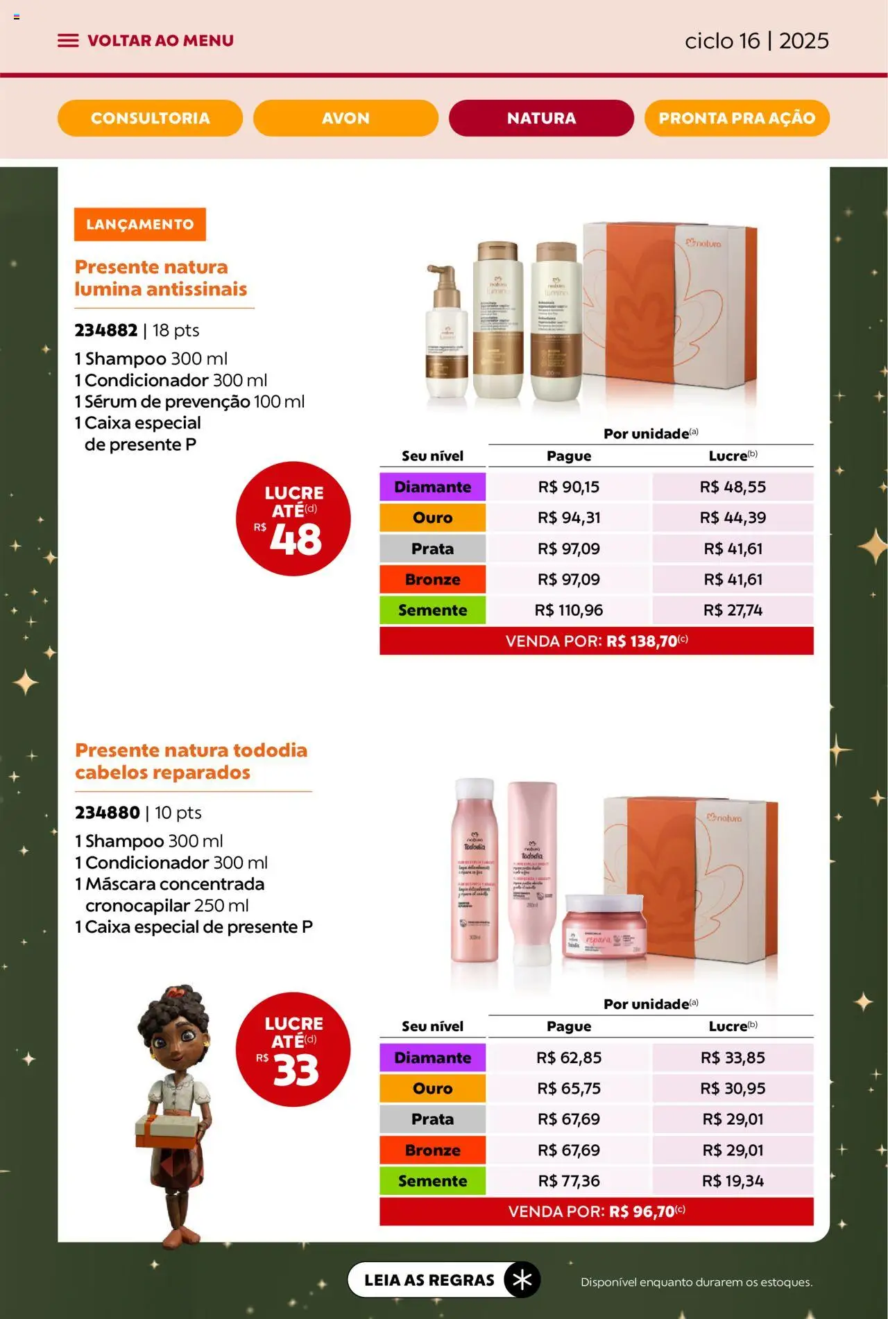 Avon Folheto - válido de 26.09.2025 | Página: 83 | Produtos: Shampoo, Condicionador, Caixa, Sérum