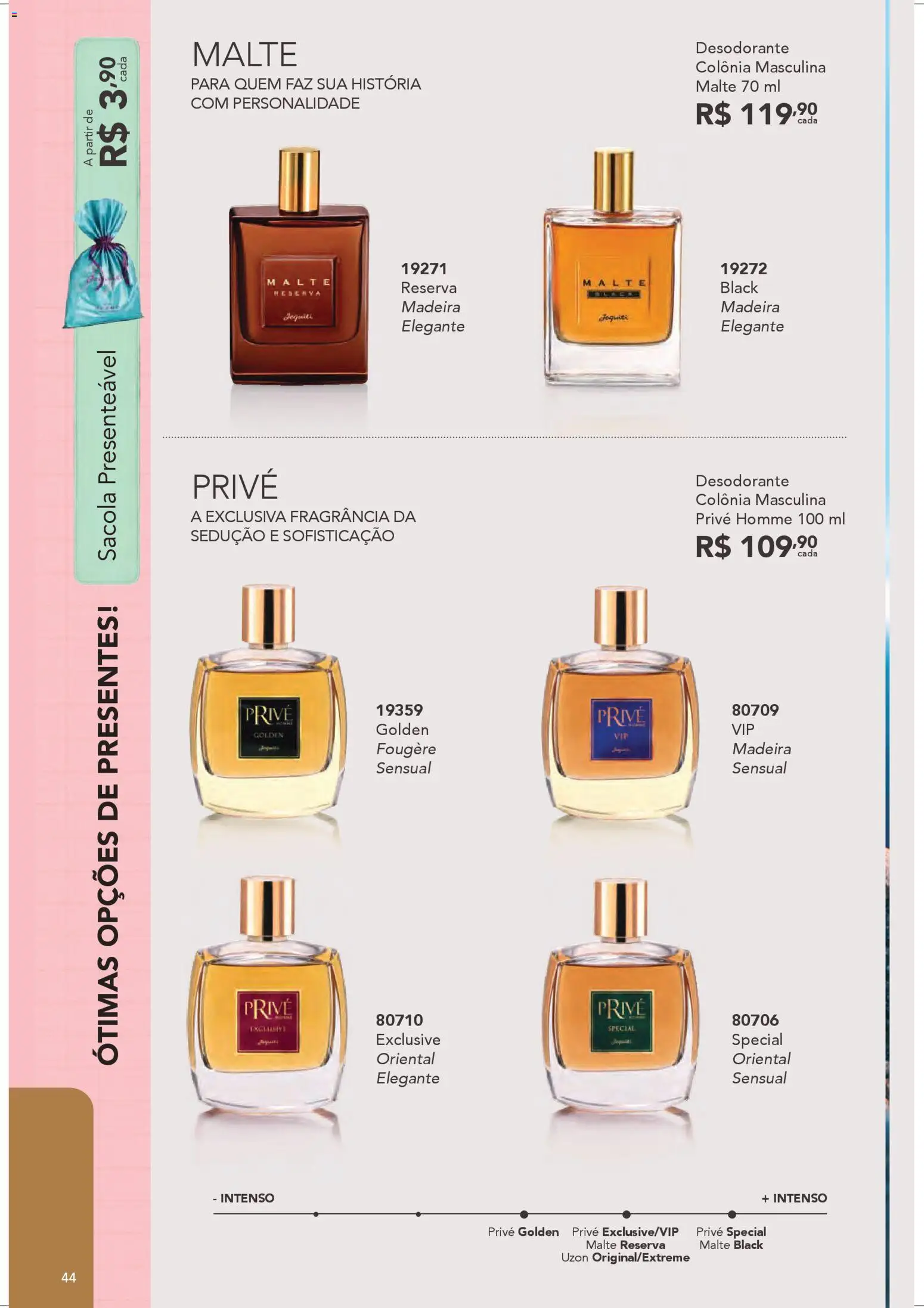 Jequiti Folheto - válido de 28.03.2026 | Página: 44 | Produtos: Fragrância, Desodorante