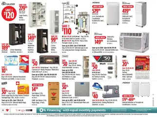 Canadian Tire flyer valid from 14.08.2025 | Page: 13 | Products: Sewing machine, Shelf, Bath