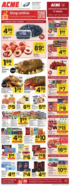 Preview of Acme weekly ads valid from 18.07.2025
