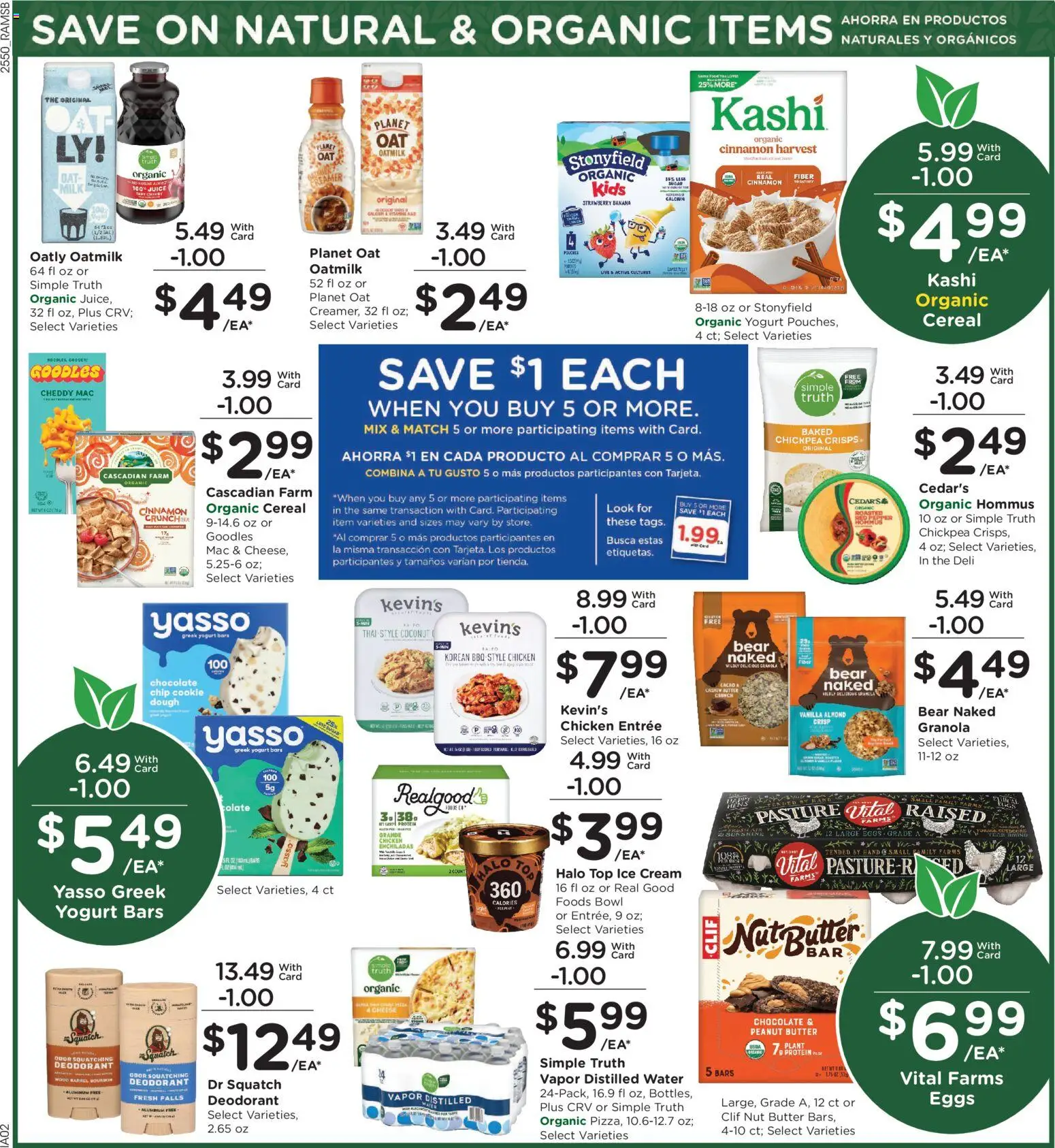 Ralphs Weekly Ad - valid from 14.01.2026 | Page: 4 | Products: Milk, Eggs, Water, Sugar