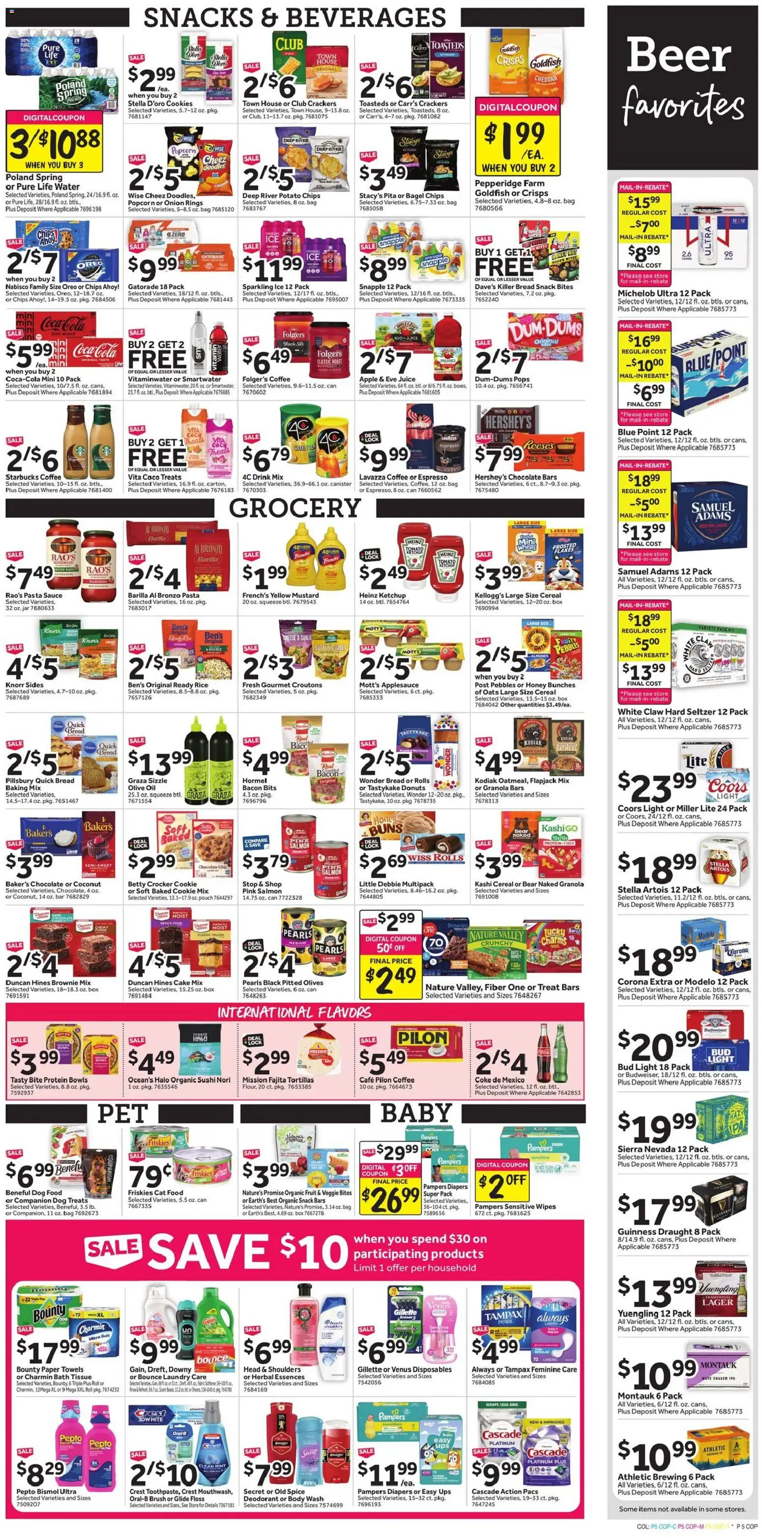 Stop & Shop Weekly Ad - valid from 03.04.2026 | Page: 8 | Products: Fabric softener, Chips, Cookies, Chocolate Chip