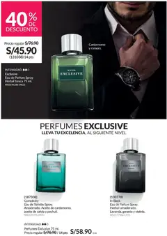 Vista previa de folleto Avon catálogo - Campaña 6 de la Avon válido desde 01.04.2026 | Página: 95 | Productos: Aceite, EAU de Toilette
