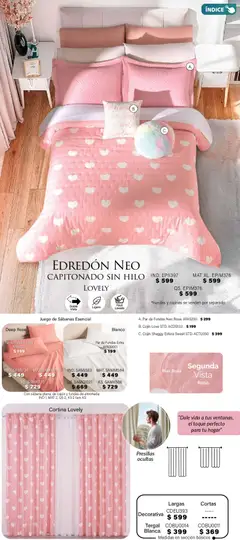 Vista previa de Colchas Concord Buen Fin, nuevo folleto de la tienda, válido en México a partir del 01.11.2025 | Página: 35 | Productos: Juego, Almohada, Sabanas