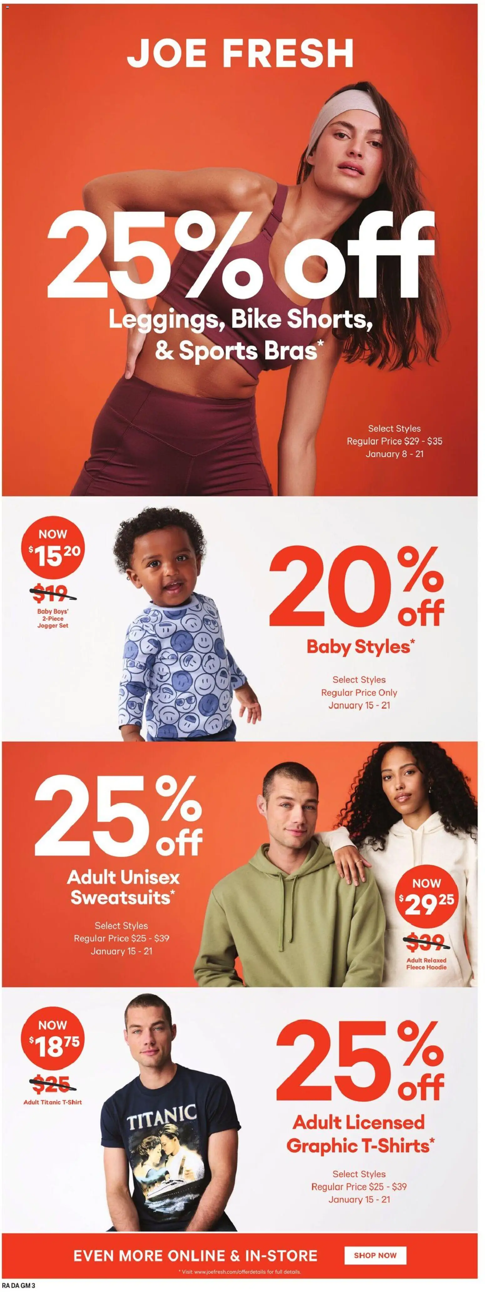 Atlantic Superstore flyer valid from 15.01.2026 | Page: 21 | Products: Tshirt, Hoodie