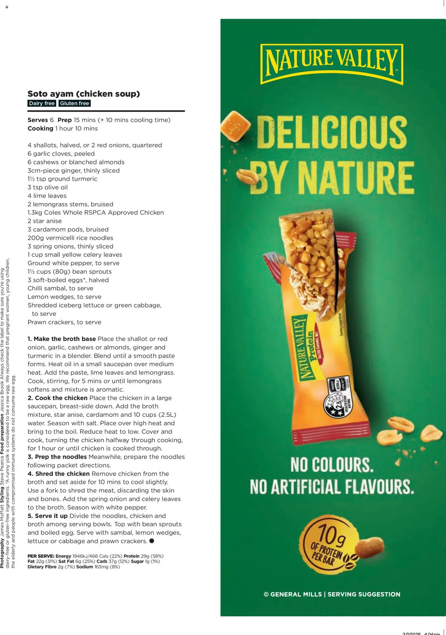 Coles catalogue - valid from 05.03.2026 | Page: 101 | Products: Sugar, Soup, Lemon, Cabbage